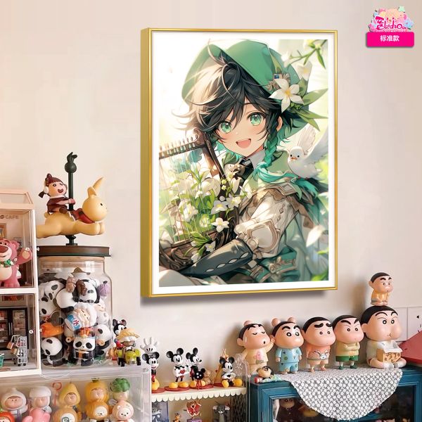 【海外代購】阿喵畫社 迎辰 溫蒂 8k超大超清裝飾畫 