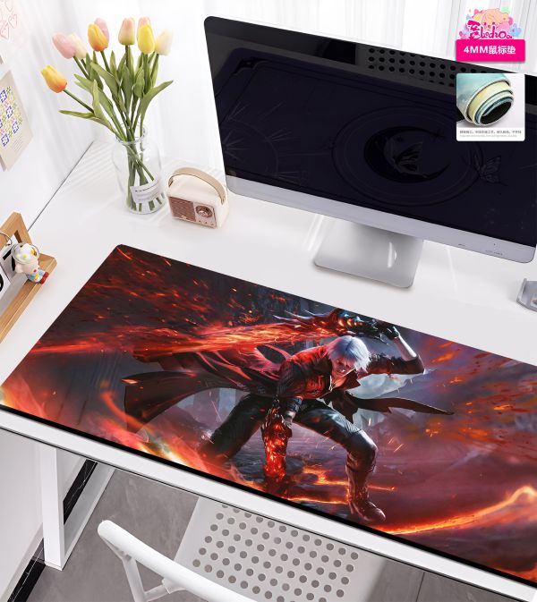 【海外代購】阿喵畫社 鬼泣 魔劍但丁 大橫款超清裝飾畫 