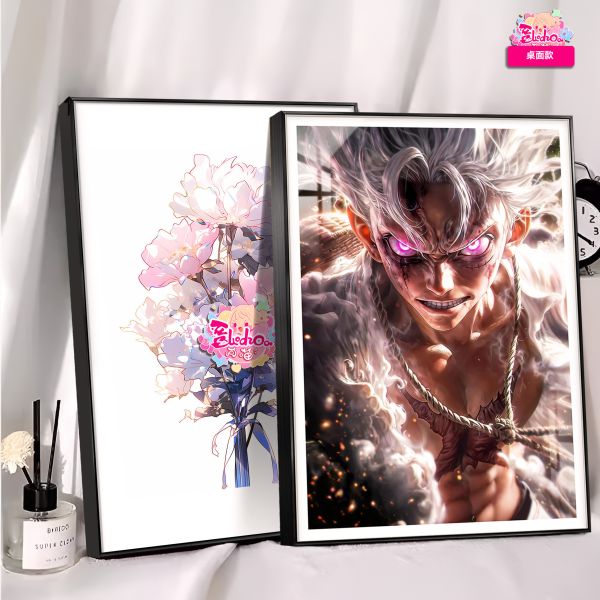 【海外代購】阿喵畫社 心臟聲！ 太陽神尼卡 五檔魯夫 8k超大超清裝飾畫 