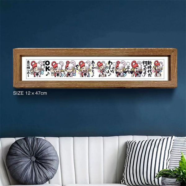 【海外代購】【47CM】千鳥社 紅發歌姬Q版烏塔uta表情包 