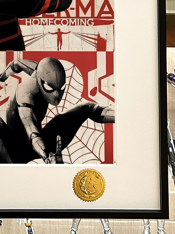 【海外代購】星空 《復古蜘蛛人》Spider-Man漫威彼得帕克裝飾畫 