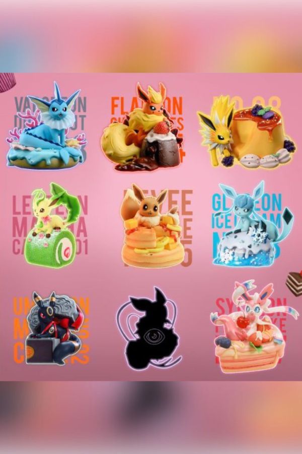 【系列代購】羽 HZ 口袋妖怪 甜點系列 01~08 