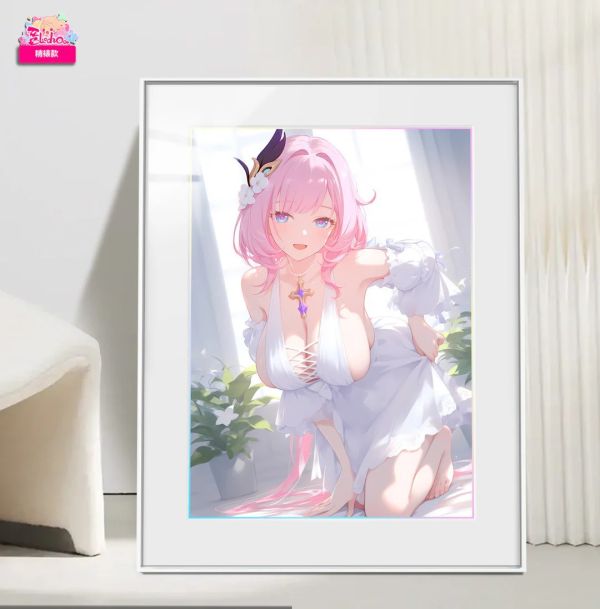 【海外代購】阿喵畫社 迎辰 愛莉希雅 裝飾畫 