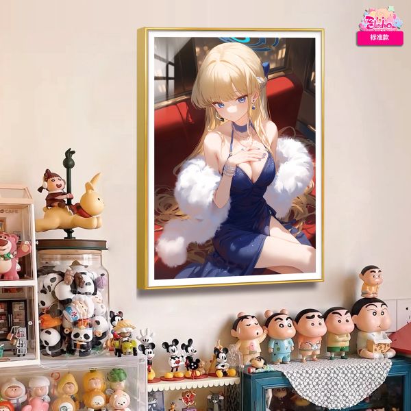 【海外代購】阿喵畫社 晚宴 飛鳥馬時 8k超大超清裝飾畫 