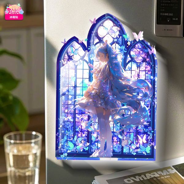 【海外代購】阿喵畫社 動漫冰箱貼第十三彈 高透亞克力磁吸冰箱貼 