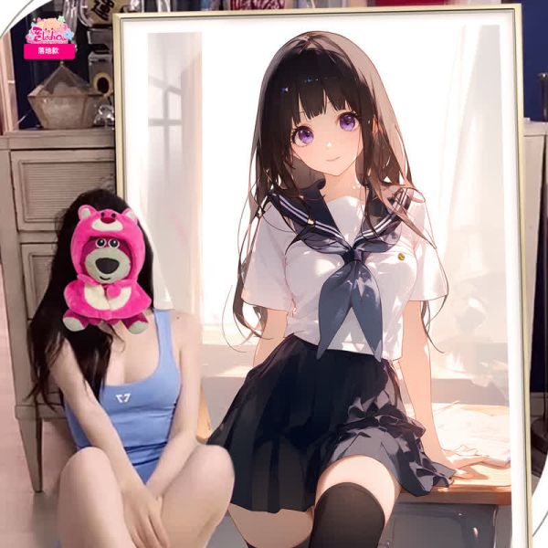 【海外代購】阿喵畫社 冰菓 課間 千反田愛瑠 超清裝飾畫 