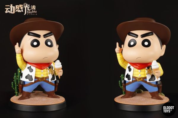 【海外代購】動感光波工作室 牛仔小新 