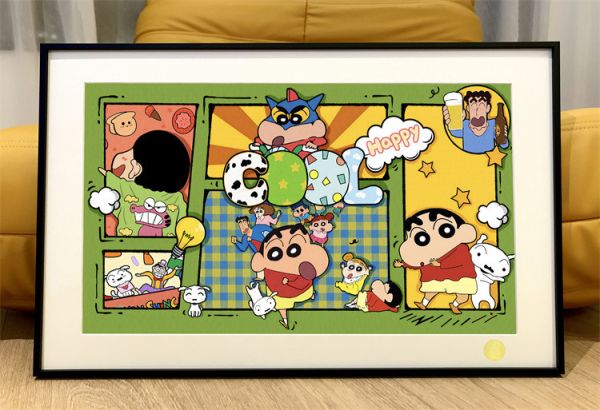 【海外代購】星空 漫格小新 裝飾畫 