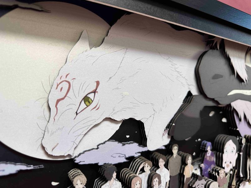 【海外代購】凹凸 Panda 夏目友人帳立體畫 