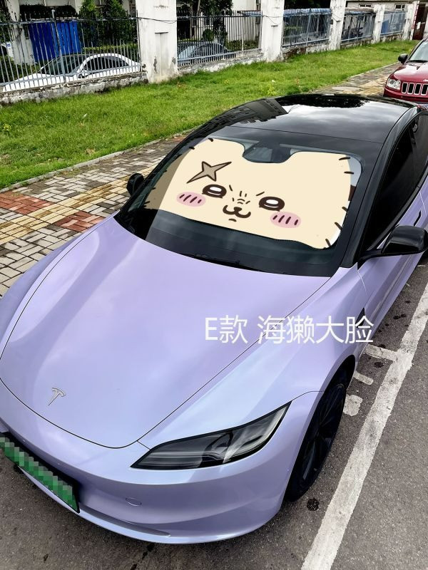 【海外代購】千鳥社 《汽車前擋遮陽-吉伊大臉》吉伊卡哇哈奇小八烏薩奇莫莫咖 