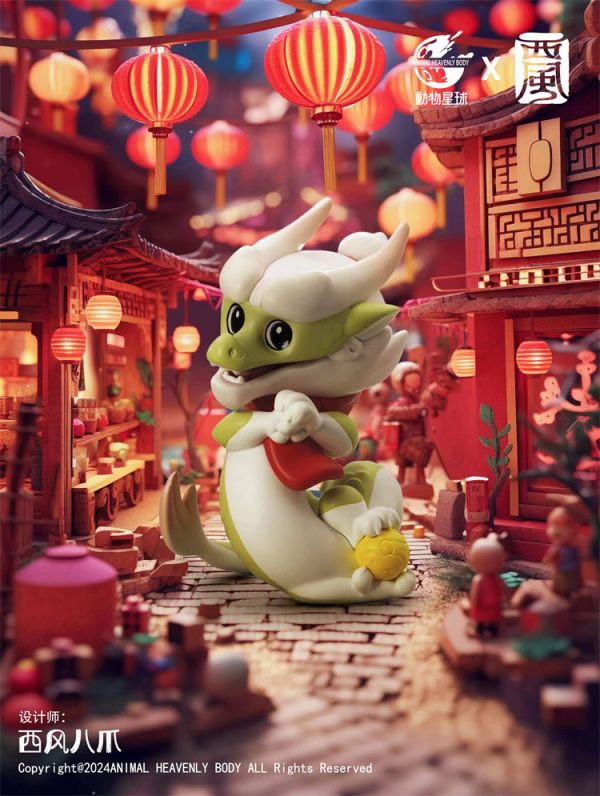 【海外代購】動物星球 西風 揪揪龍 