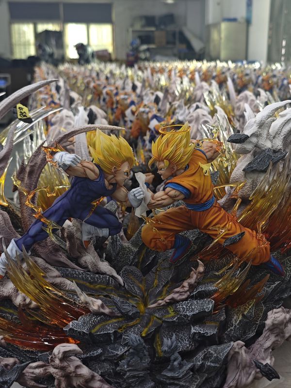 【海外代購】WL 場景對戰系列01 超二悟空vs魔化貝吉塔 