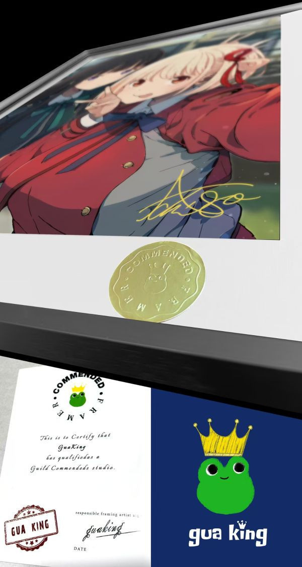 【海外代購】皇呱 《特工少女 LYCORIS》莉可麗絲錦木千束井之上瀧奈裝飾畫 