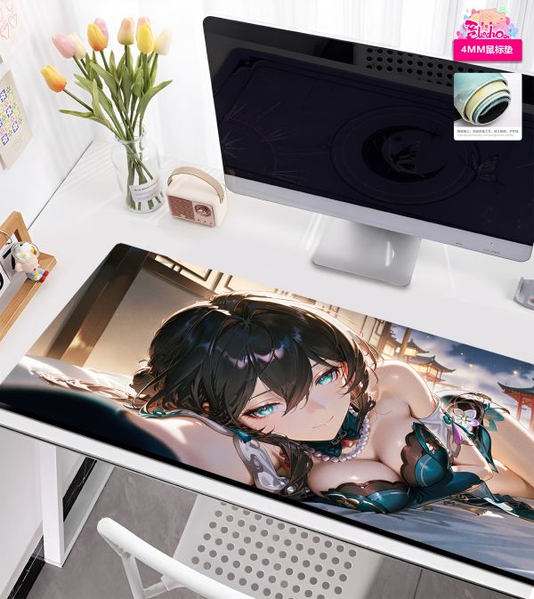 【海外代購】阿喵畫社 阮梅 展館級8k超清精裱畫 滑鼠墊 