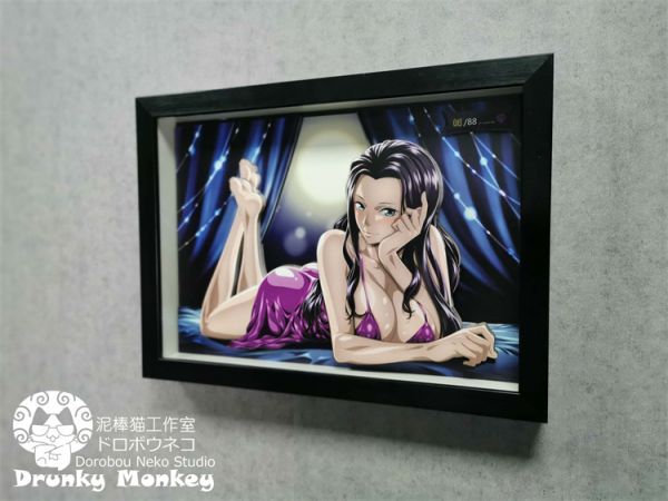 【海外代購】【45CM】泥棒貓 妮可羅賓 可月兌立體畫 