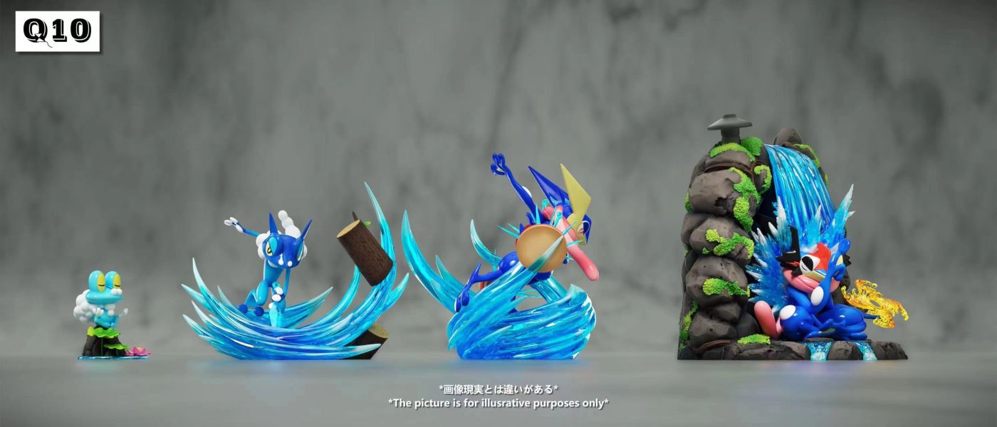 【預定】Q10 寶可夢圖鑑1/20 忍蛙進化組 