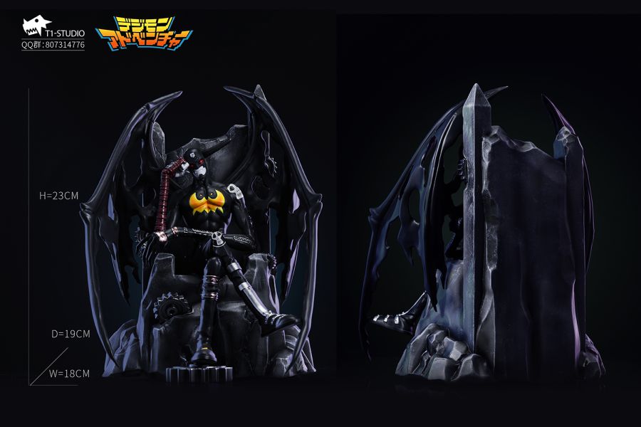 【海外代購】T1 Studio 數碼寶貝 坐姿系列 第四彈 惡魔獸 