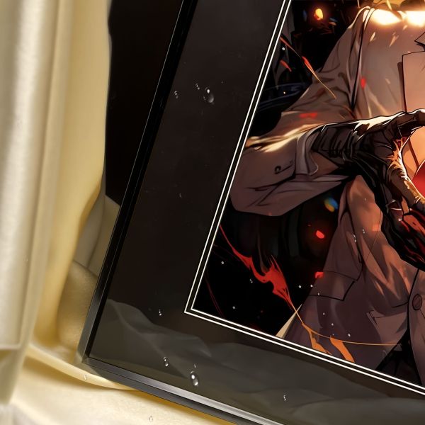 【海外代購】阿喵畫社 夜神月 展館級8k超清精裱畫 