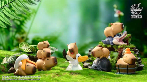 【海外代購】動物星球 卡皮巴拉水豚 