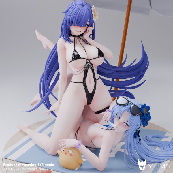 【預定】YUMS Summer Sacrament & Locker Room Lechery 盛夏的聖跡&靜謐一隅的燥熱 Azur Lane Alsace & Mogador 碧藍航線-阿爾薩斯&莫加多爾 