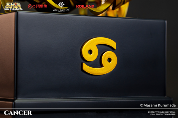 【預定】Zodiakos 鑄刻 黃金聖鬥士巨蟹座聖衣 