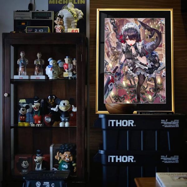 【海外代購】千鳥社 絕區 艾蓮喬 零鯊魚娘女僕Ellen裝飾畫 