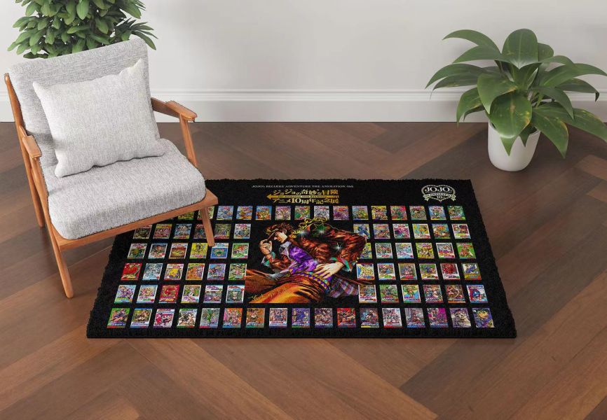 【海外代購】千鳥社 JOJO的奇妙冒險地毯封面空條承太郎床邊書房臥室 