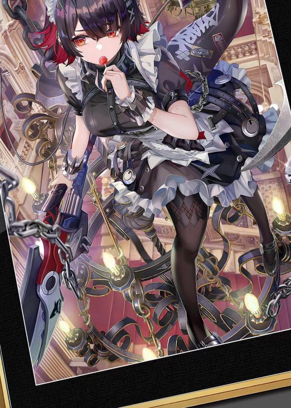 【海外代購】千鳥社 絕區 艾蓮喬 零鯊魚娘女僕Ellen裝飾畫 