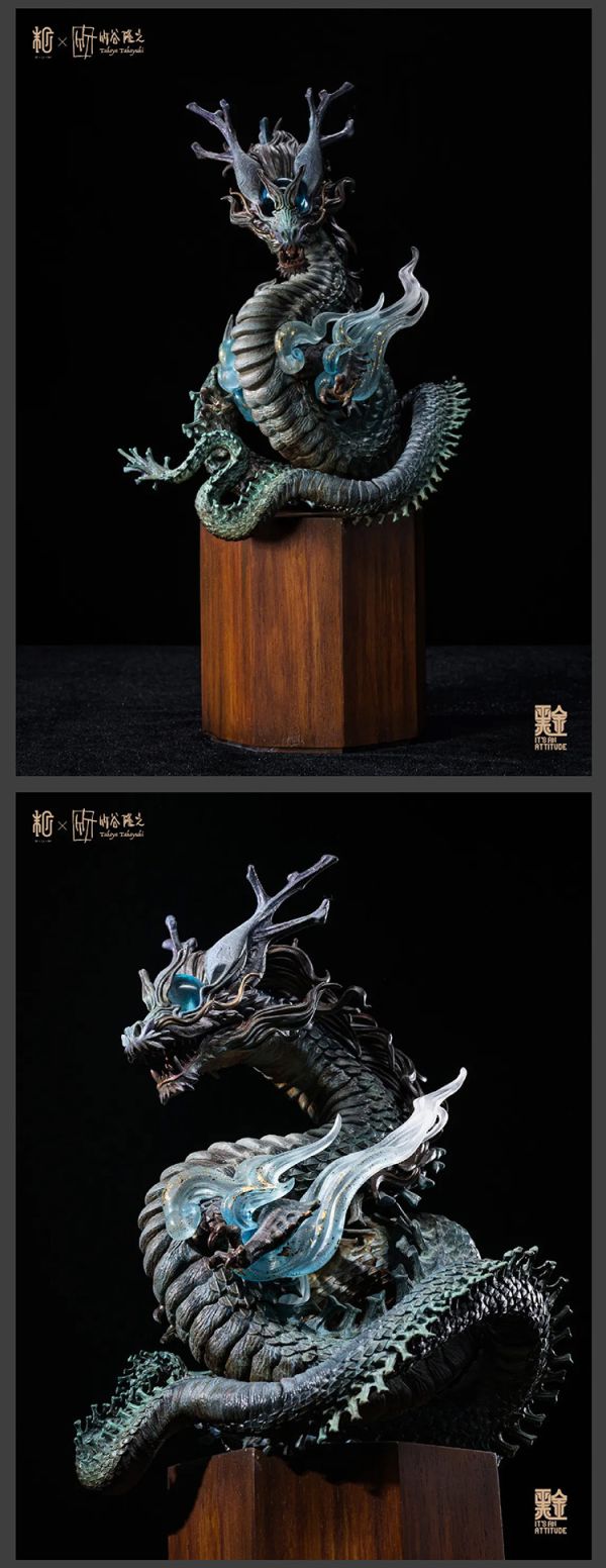 【預定】末那末匠 竹谷隆之  四神之印青龍 原創設計祥瑞神獸藝術雕像 