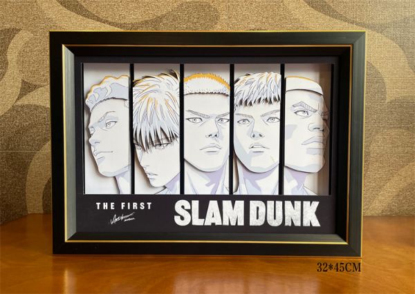 【海外代購】【45/63CM】神秘畫廊 灌籃高手2022五虎將 立體畫01 