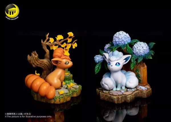 【海外代購】月影殿 自然系列 冰火雙生 火六尾 冰六尾 