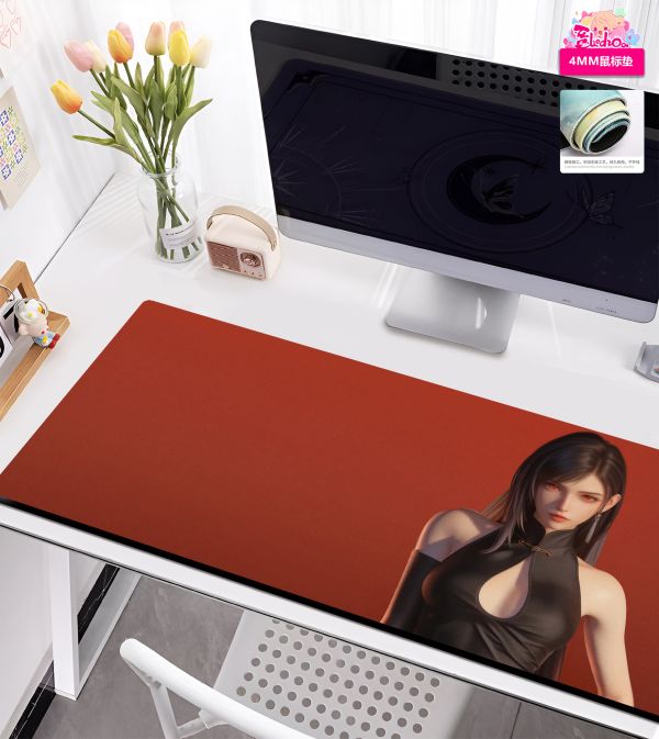 【海外代購】阿喵畫社 女明星 蒂法 8k超清裝飾畫 滑鼠墊 床頭地墊 