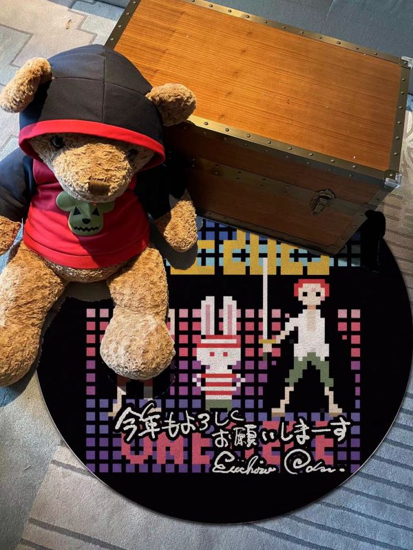 【海外代購】【100CM】千鳥社 海賊王兔年地毯 