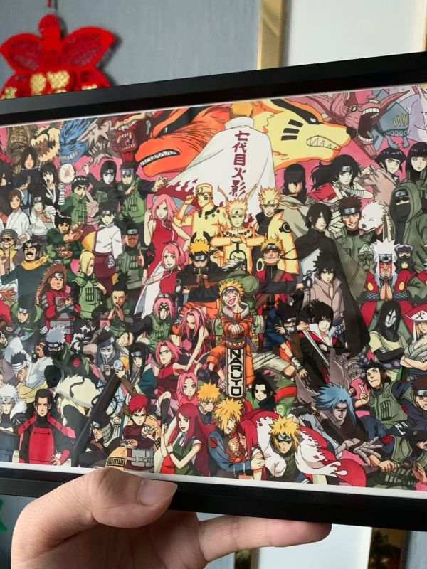 【海外代購】田哥繪 火影全家福復刻畫 