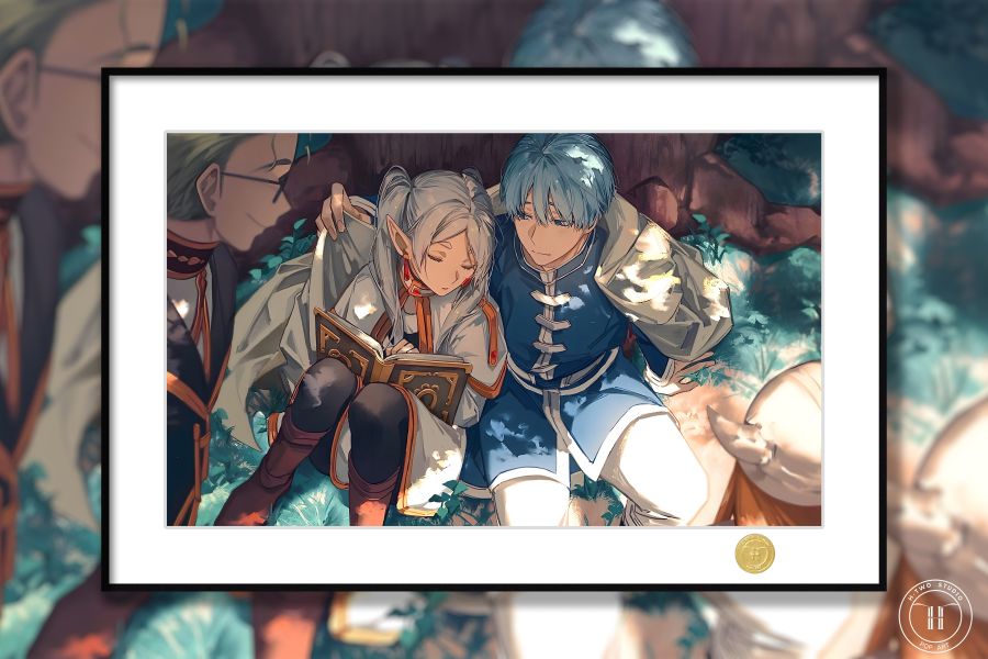 【海外代購】H2 《辛美爾芙莉蓮》葬送的芙莉蓮Frieren裝飾畫 