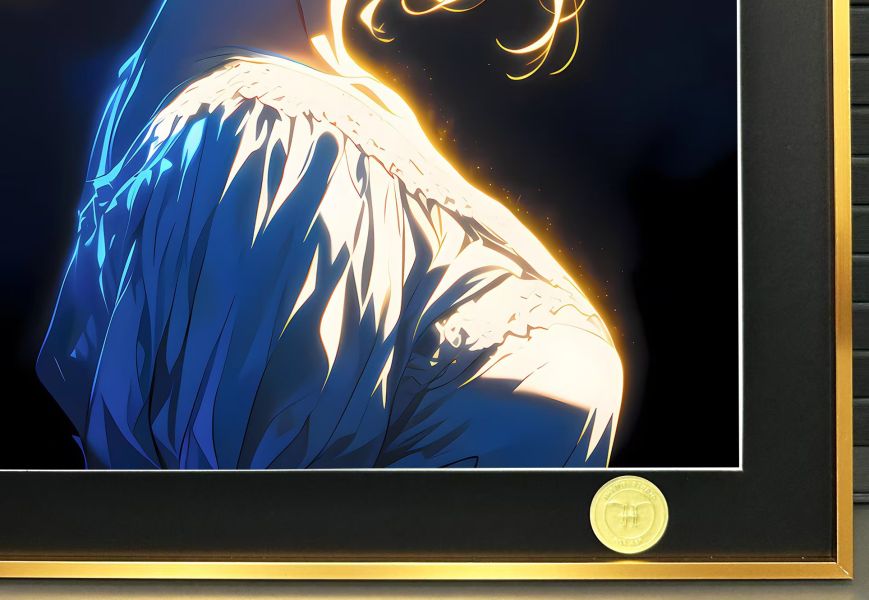 【海外代購】H2 《saber》阿爾托莉雅Fate亞瑟王騎士王裝飾畫 