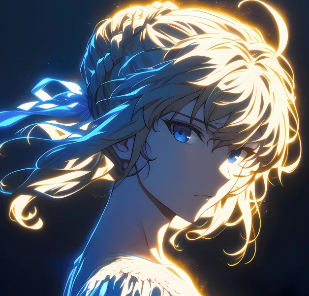 【海外代購】H2 《saber》阿爾托莉雅Fate亞瑟王騎士王裝飾畫 