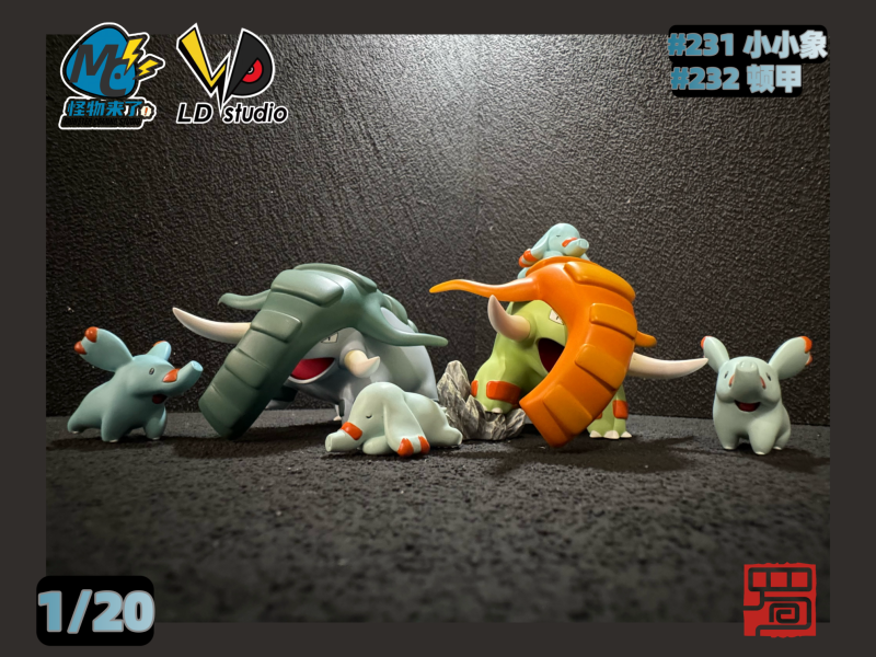 【海外代購】MC LD 小小象 頓甲 