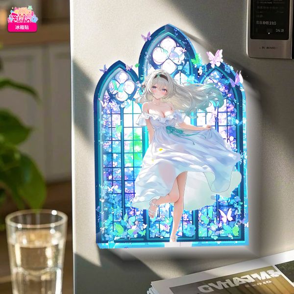 【海外代購】阿喵畫社 動漫冰箱貼第十三彈 高透亞克力磁吸冰箱貼 