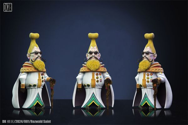 【海外代購】DK模玩 天龍人 四人物+地台+玻璃罩 