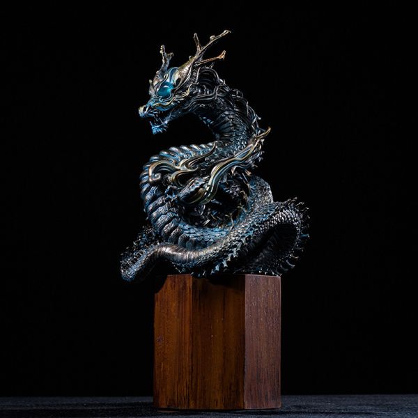 【預定】末那末匠 竹谷隆之  四神之印青龍 原創設計祥瑞神獸藝術雕像 