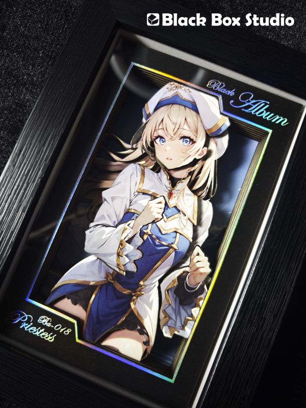 【海外代購】Black Box 黑盒子 桌面超迷你立體相框 女神官 