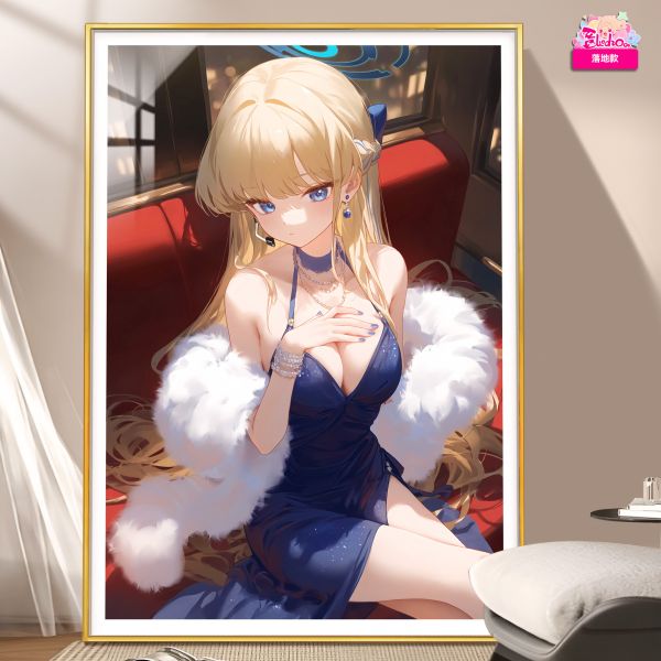 【海外代購】阿喵畫社 晚宴 飛鳥馬時 8k超大超清裝飾畫 