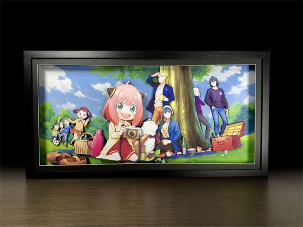 【海外代購】萌萌匠 間諜×過家家阿尼亞3D立體畫裝飾壁畫 