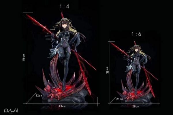 【海外代購】【56CM】RWN FATE 魔境女王 - 斯卡哈 雙比例雕像 