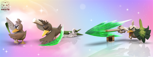 【預定】喵哩手辦屋 大蔥鴨 蔥遊兵進化組 