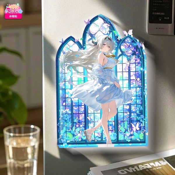 【海外代購】阿喵畫社 動漫冰箱貼第十三彈 高透亞克力磁吸冰箱貼 