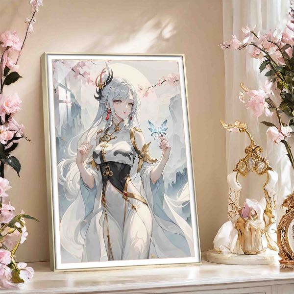 【海外代購】阿喵畫社 原神系列 申鶴 