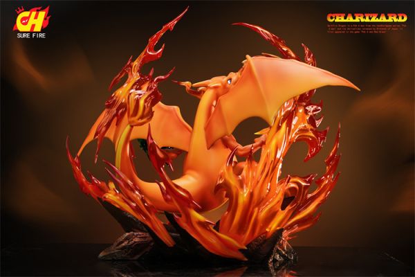 【預定】超火 SURE FIRE 寶可夢系列雕像第一彈 噴火龍 