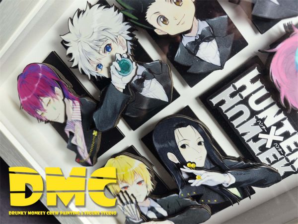 【海外代購】【46*34CM】醉猴組 Hunter 立體裝飾畫 